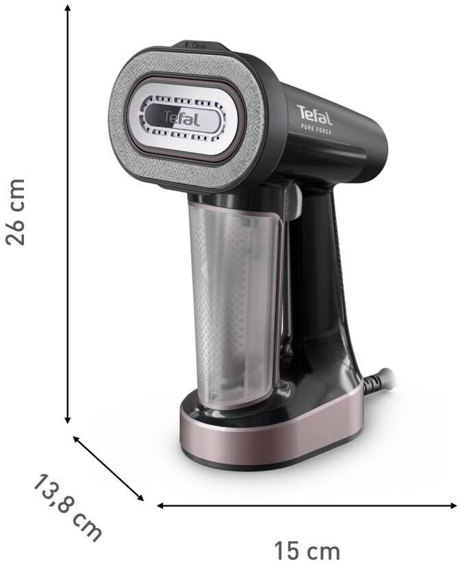 Фото - Вертикальный отпариватель ручной Tefal DT8765E0 PURE FORCE 3IN1