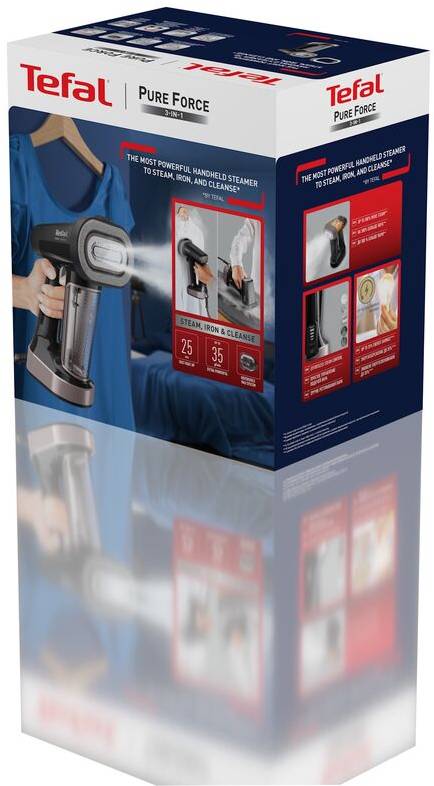 Фото - Вертикальный отпариватель ручной Tefal DT8765E0 PURE FORCE 3IN1