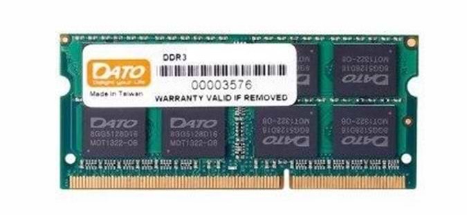 Память DDR Dato SO-DIMM 8GB/1600 DDR3 (DT8G3DSDLD16) - Фото 1