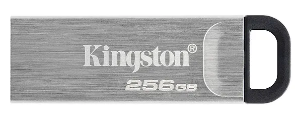 Фото - Флеш USB Kingston DataTraveler Kyson 256GB USB 3.2 Silver-Black (DTKN/256GB)
