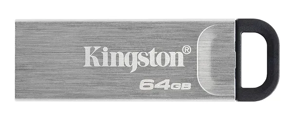 Фото - Флеш USB Kingston DataTraveler Kyson 64GB USB 3.2 Silver-Black (DTKN/64GB)