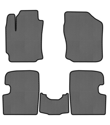 EVA коврики в салон авто EVAtech для Sirion (M300) Daihatsu 2004-2015 2 поколение Htb EU DU52522CV5RGB