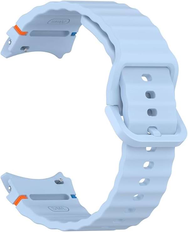 Фото - Ремешок для смарт-часов BeCover Ribbed Tape for Samsung Galaxy Watch (20mm) 3 41mm/4 40mm-44mm/5 40-44mm/6 40-44mm/7 40-44mm Lite Blue (712044)