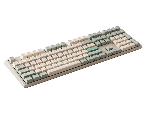 Фото - Клавіатура дротова ігрова Ducky One 3 Cherry MX Red Matcha Cream UA (DKON2108-RUAPXМAEGGC1)