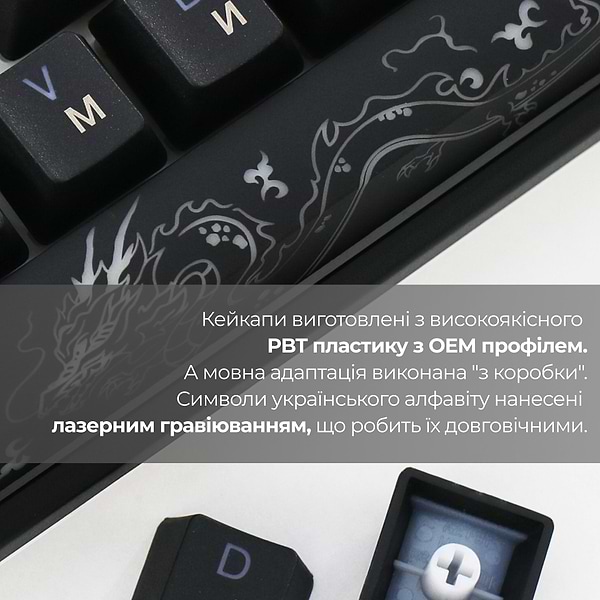 Фото - Клавіатура дротова ігрова Ducky One 3 TKL Cherry MX Speed silver RGB Black UA (DKON2187ST-PUAPXCLAWSC1)