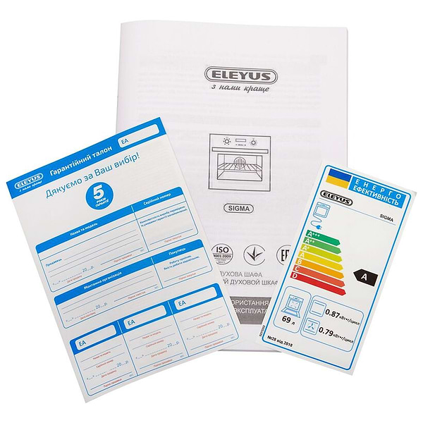 Фото - Духовой шкаф ELEYUS SIGMA 6006 BL