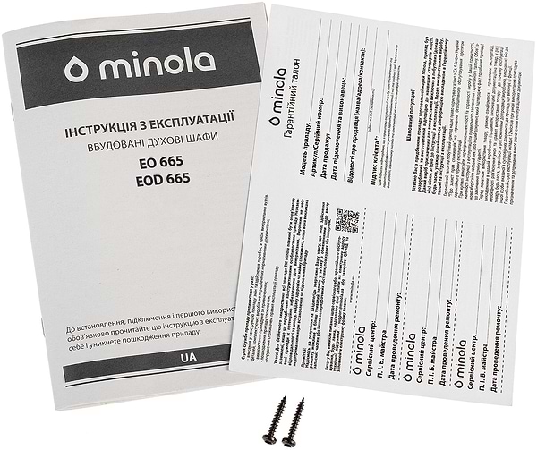 Фото - Духовой шкаф электрический Minola EO 665 WH