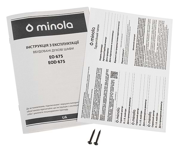 Фото - Духова шафа Minola EO 675 Dove Gray