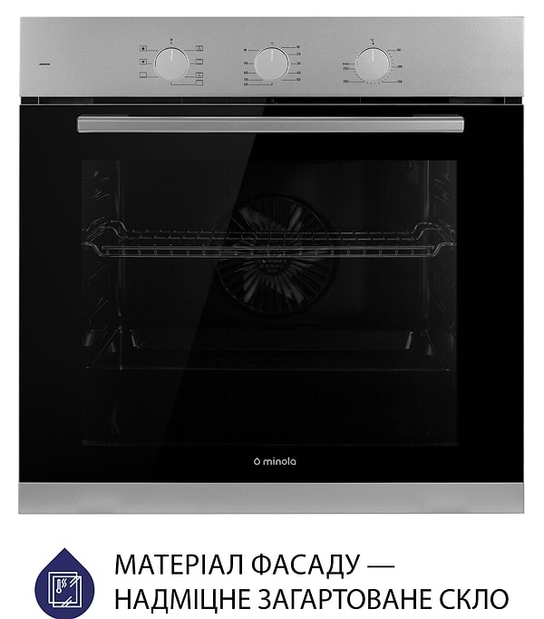 Фото - Духова шафа Minola EO 675 Dove Gray