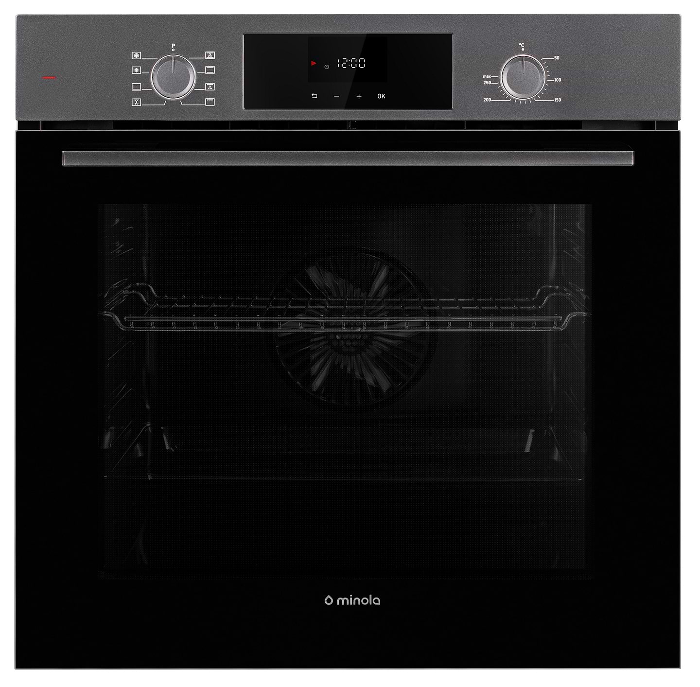 Духовой шкаф электрический Minola EOD 6804 Platinum Gray - Фото 1