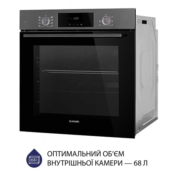 Фото - Духова шафа електрична Minola EOD 6804 Platinum Gray
