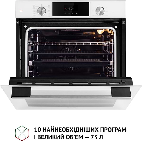 Фото - Уцінка - Духова шафа електрична Perfelli DIAMOND 6D10N BIANCO