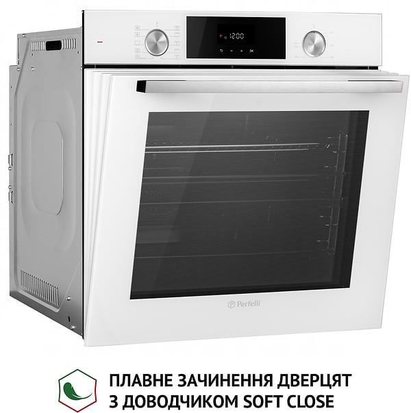 Фото - Уцінка - Духова шафа електрична Perfelli DIAMOND 6D10N BIANCO