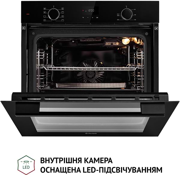 Фото - Духовой шкаф электрический Perfelli DIAMOND 6D8L NERO