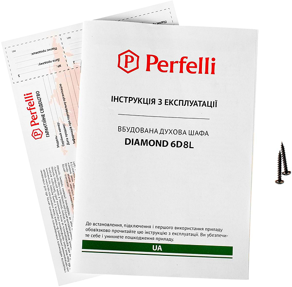 Фото - Духовой шкаф электрический Perfelli DIAMOND 6D8L NERO