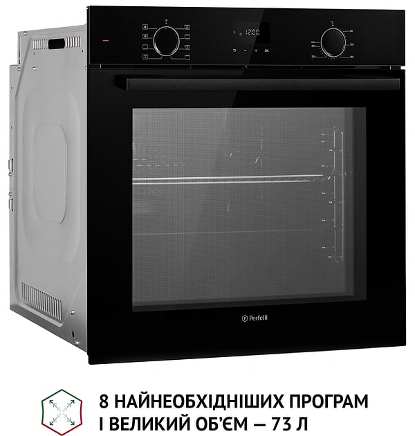Фото - Духовой шкаф электрический Perfelli DIAMOND 6D8L NERO