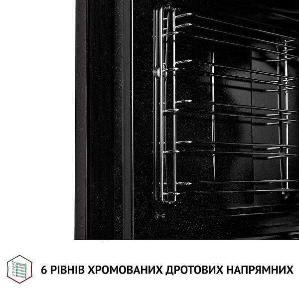 Фото - Духовой шкаф электрический Perfelli DIAMOND 6D8L NERO