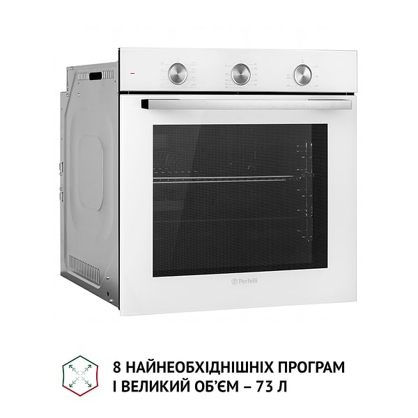 Фото - Духова шафа електрична Perfelli DIAMOND 6M8L BIANCO