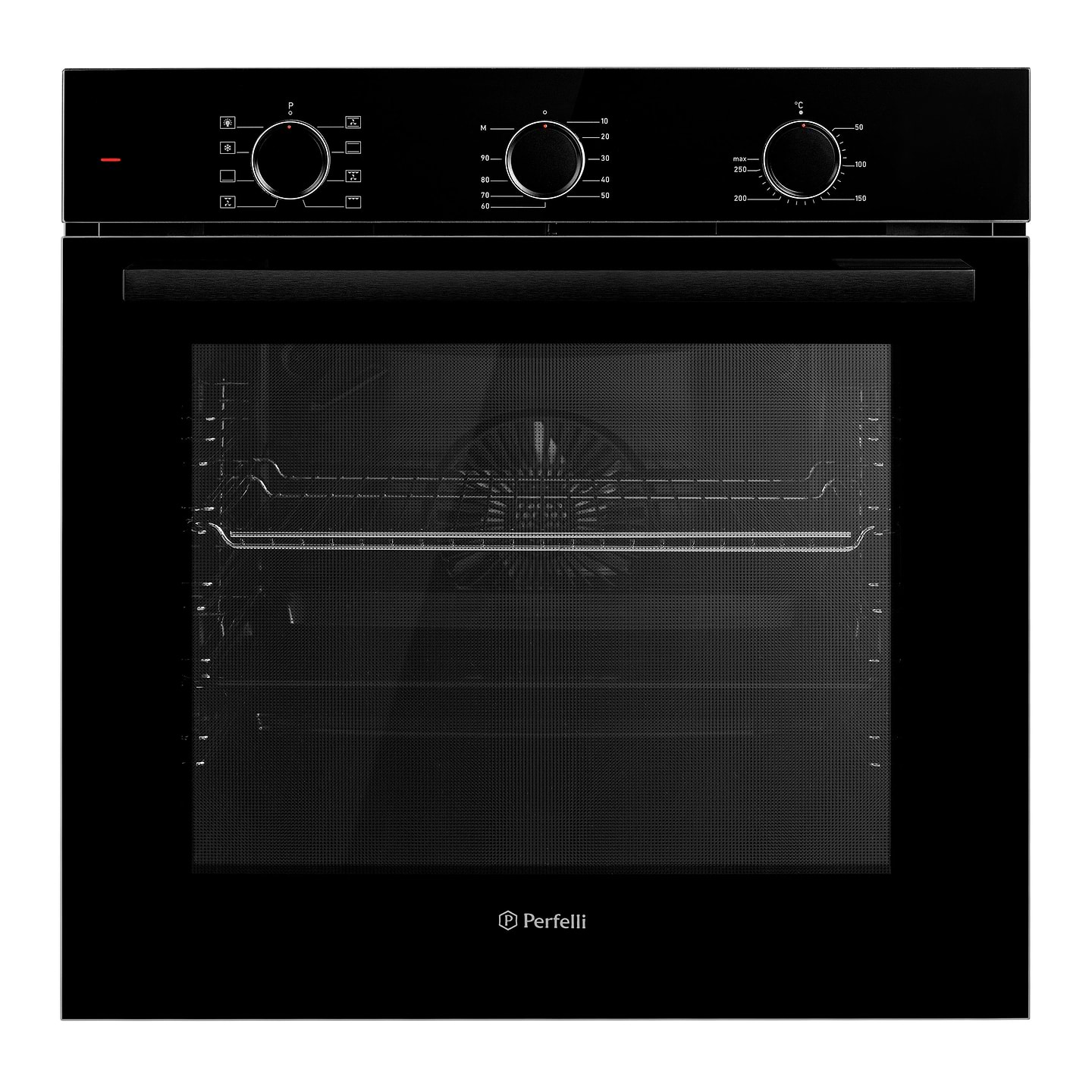 Духовой шкаф электрический Perfelli DIAMOND 6M8L NERO - Фото 1