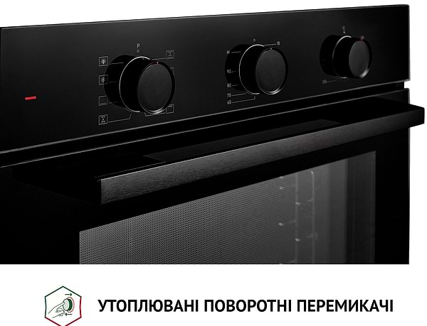 Фото - Духова шафа електрична Perfelli DIAMOND 6M8L NERO