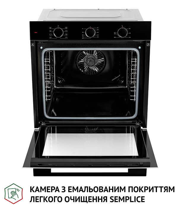 Фото - Духова шафа електрична Perfelli DIAMOND 6M8L NERO