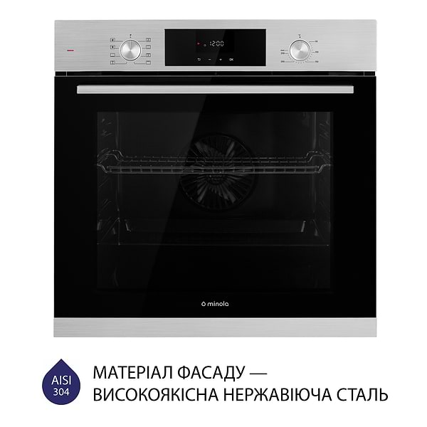 Фото - Духовой шкаф электрический Minola EOD 6804 INOX