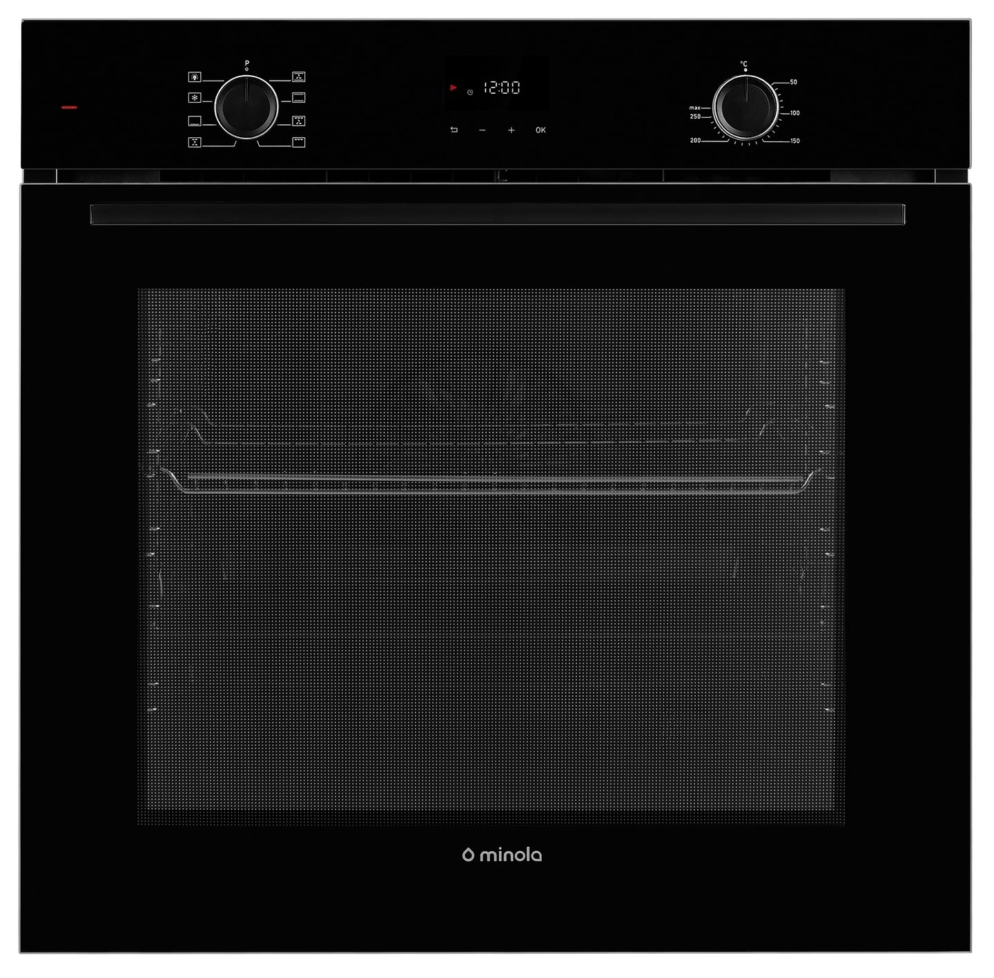 Духовой шкаф электрический Minola EOD 6814 BL - Фото 1