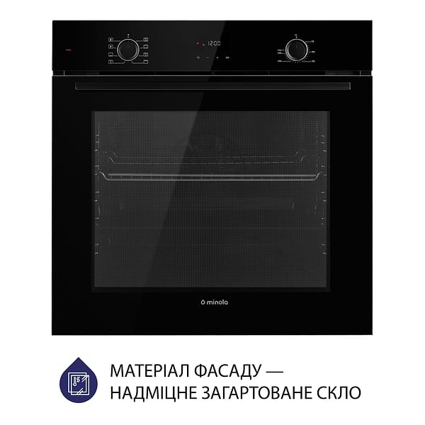 Фото - Духова шафа електрична Minola EOD 6814 BL