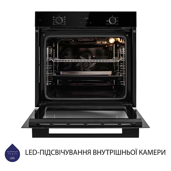 Фото - Духова шафа електрична Minola EOD 6814 BL