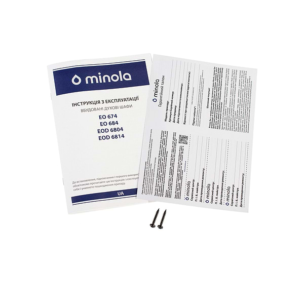 Фото - Духова шафа електрична Minola EOD 6814 WH