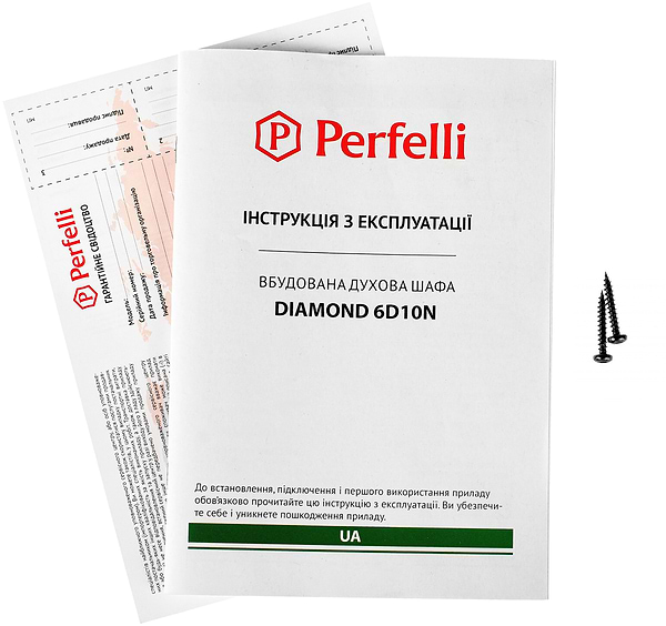 Фото - Уцінка - Духова шафа електрична Perfelli DIAMOND 6D10N BIANCO