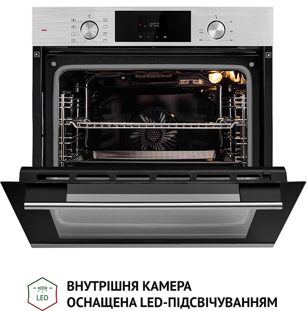 Фото - Духовой шкаф электрический Perfelli DIAMOND 6D8L INOX