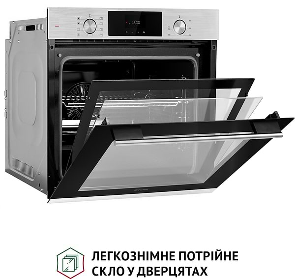 Фото - Духовой шкаф электрический Perfelli DIAMOND 6D8L INOX