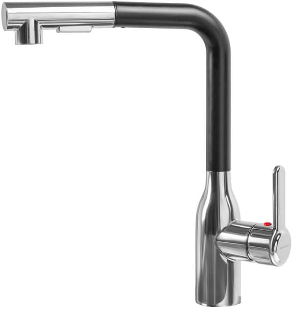 Кухонний змішувач Gunter & Hauer Dunkel CR-BL