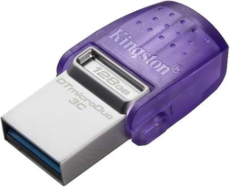 Фото - Флеш USB Kingston DT Duo 3C 128GB USB-A + USB-C (DTDUO3CG3/128GB)