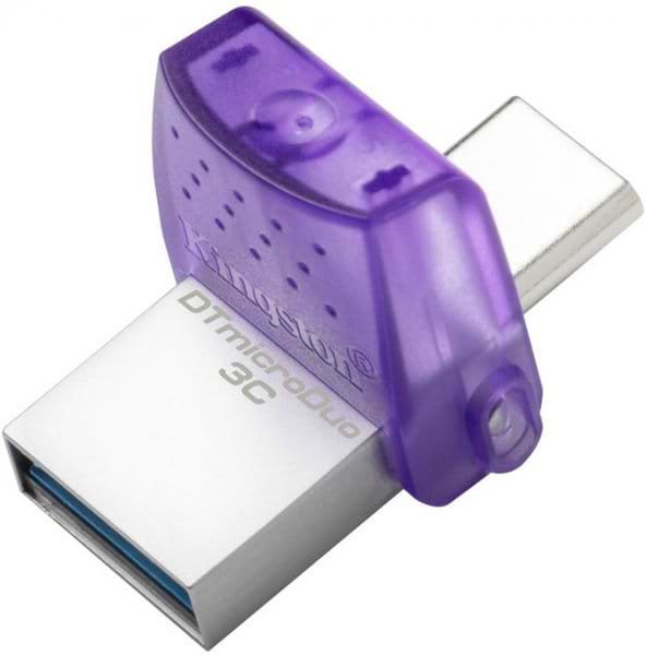 Фото - Флеш USB Kingston DT Duo 3C 128GB USB-A + USB-C (DTDUO3CG3/128GB)