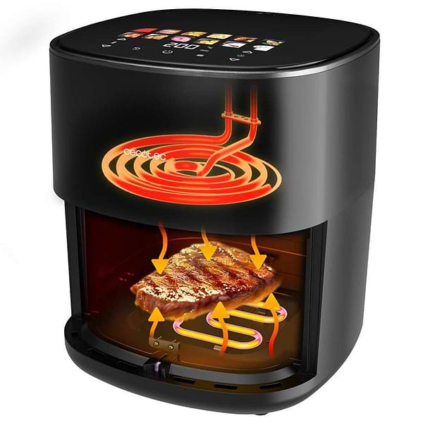 Фото - Уценка - Мультипечь Cecotec Cecofry&Grill Duoheat 6500