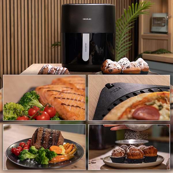 Фото - Уценка - Мультипечь Cecotec Cecofry&Grill Duoheat 6500