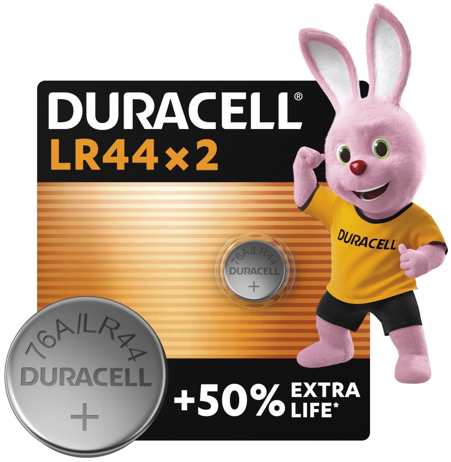 Батарейка Duracell LR44 2 шт.