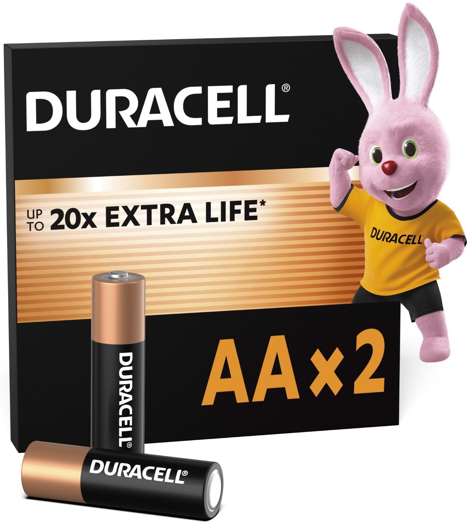 Батарейка тип AA Duracell MN-1500  (LR-06) 2шт.