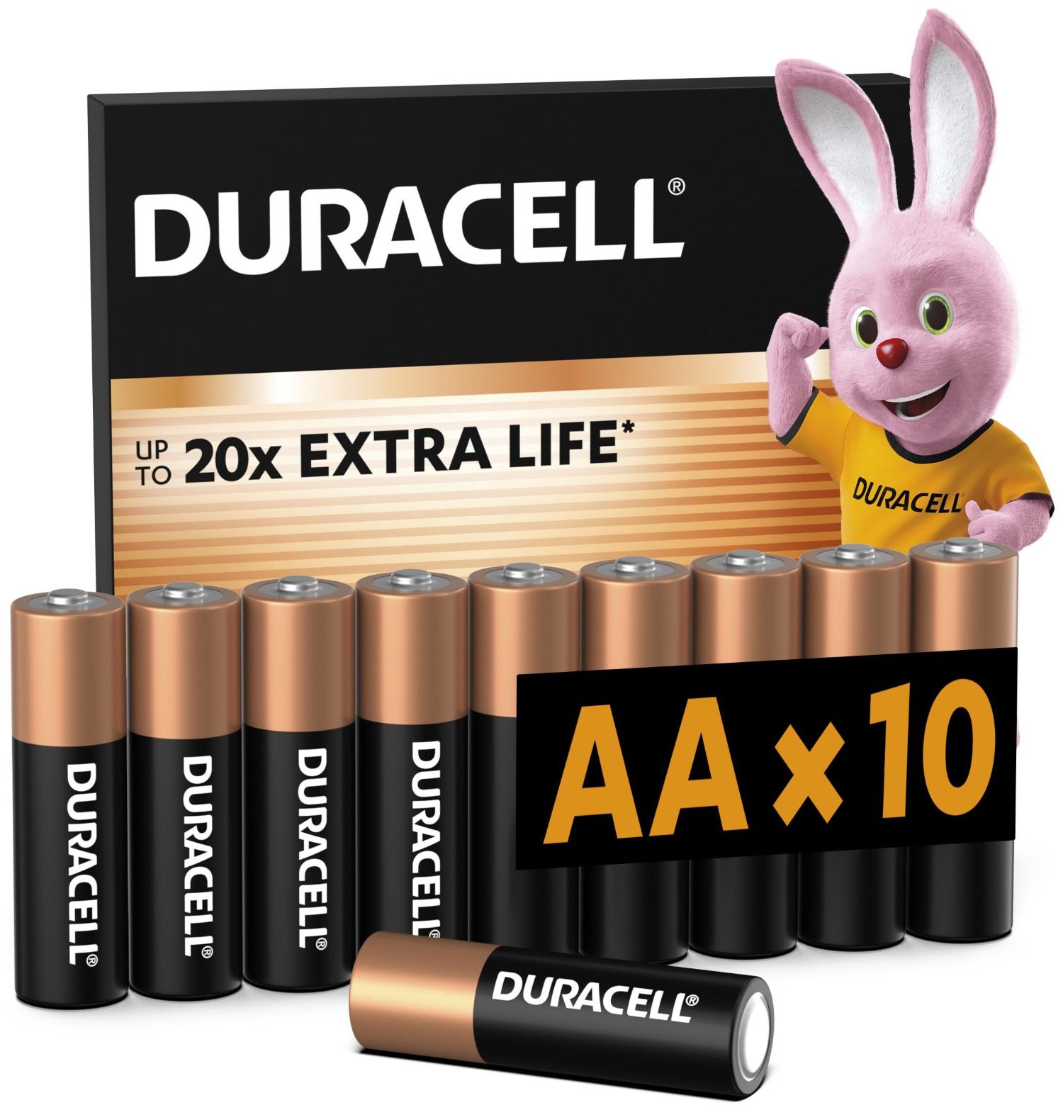 Батарейка тип AA Duracell MN1500 (LR06) уп. 1x10 шт. (5002508)