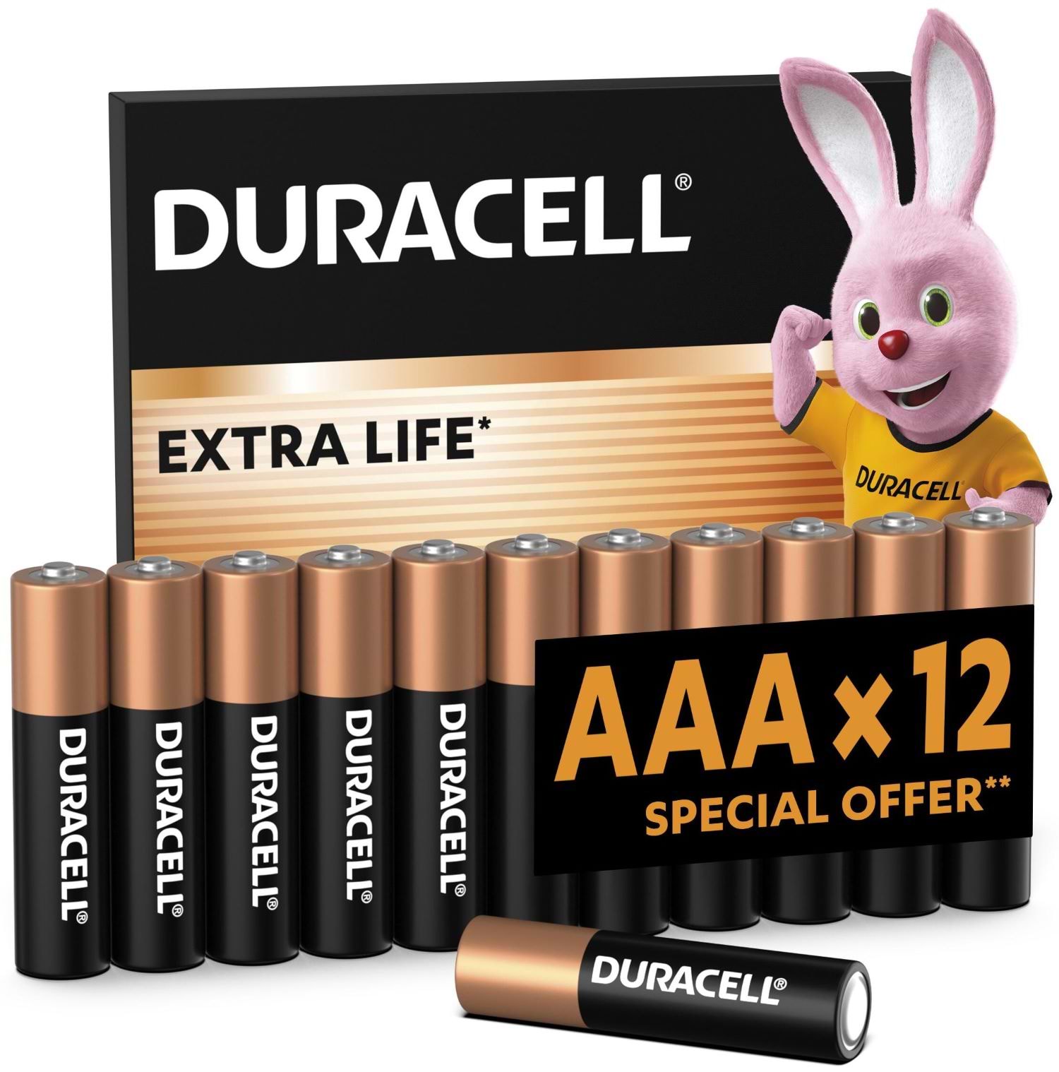 Батарейка тип AAA Duracell MN2400 (LR03 ) 12 шт