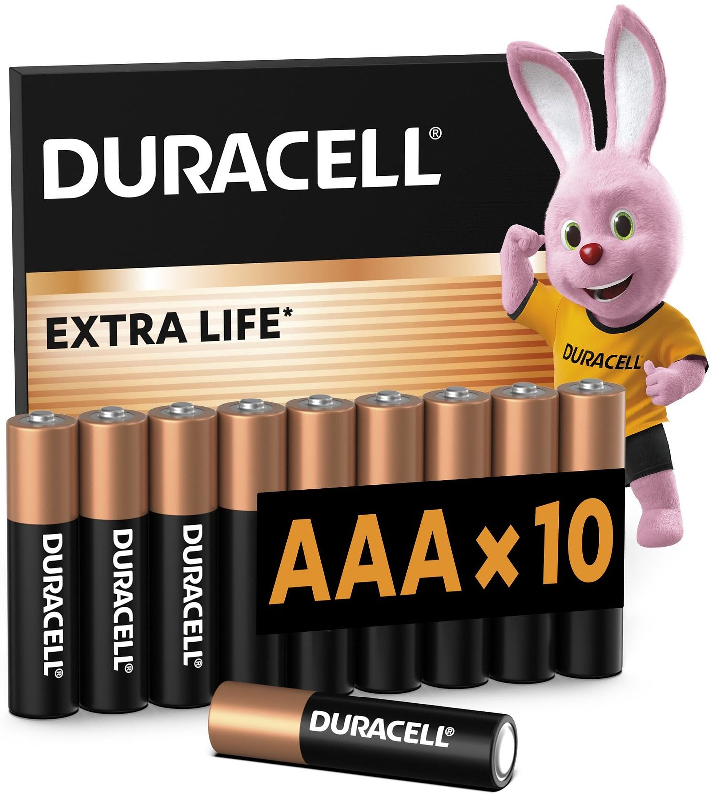 Батарейка тип AAA Duracell MN2400 (LR03) уп. 1х10 шт. (5002509)