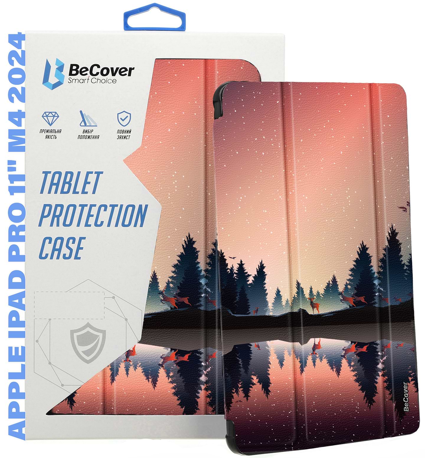 Купити Чохол для планшету BeCover Smart Case for Apple iPad Pro 11'' M4 2024 Dusk (711632) - Фото 1 Чохол для планшету BeCover Smart Case for Apple iPad Pro 11'' M4 2024 Dusk (711632) - Фото 1
