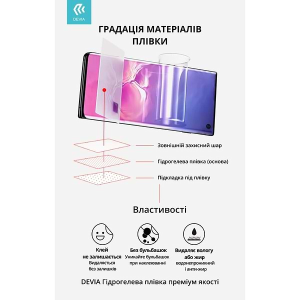Фото - Захисна плівка для смартфону DEVIA Google Pixel 8 (DV-GGL-PXL8)