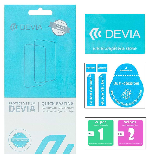 Фото - Защитная пленка для смартфона DEVIA под чехол for Realme C51 (DV-RLM-C51U)