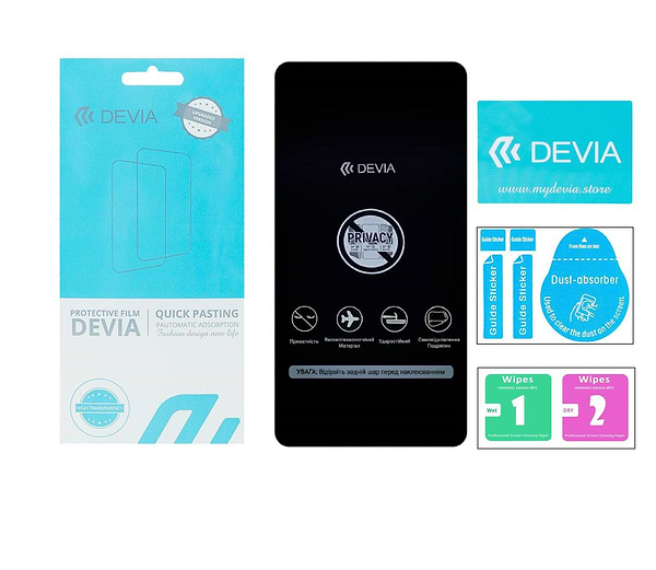 Фото - Захисна плівка для смартфону DEVIA Privacy for Xiaomi Redmi Note 12 (DV-XM-NO-12PRV)