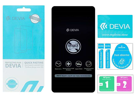 Захисна плівка для смартфона DEVIA Privacy for Tecno Camon 19 (DV-TEC-CA19PRV)