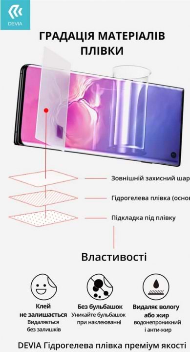 Фото - Захисна плівка для смартфону DEVIA Xiaomi Redmi Note 10s (DV-XM-RMN10s)