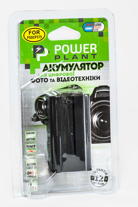 Фото - Акумулятор для фотокамери PowerPlant Sony NP-F550 2500mAh (DV00DV1031)